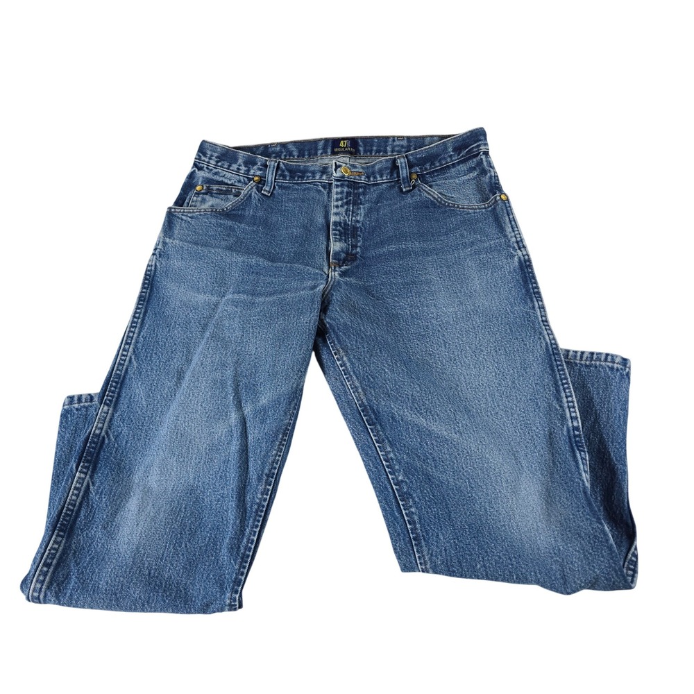 Wrangler Mens 47MWZ Premium Performance Cowboy Cut Jeans Blue 36x30 36x27